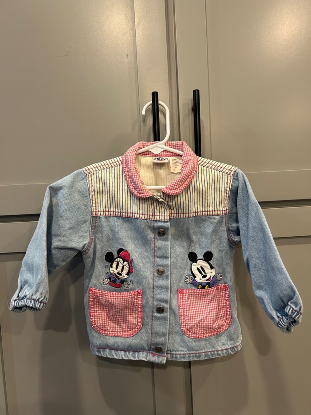 18 month vintage Mickey & Minnie jacket